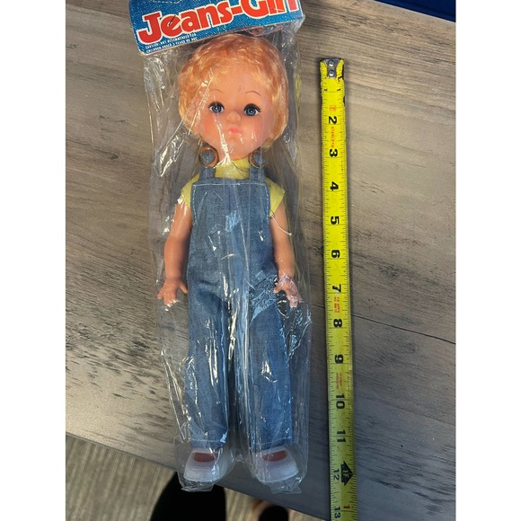 Vintage Blue Jeans Doll Made in Hong Kong - NIP - Picture 6 of 7